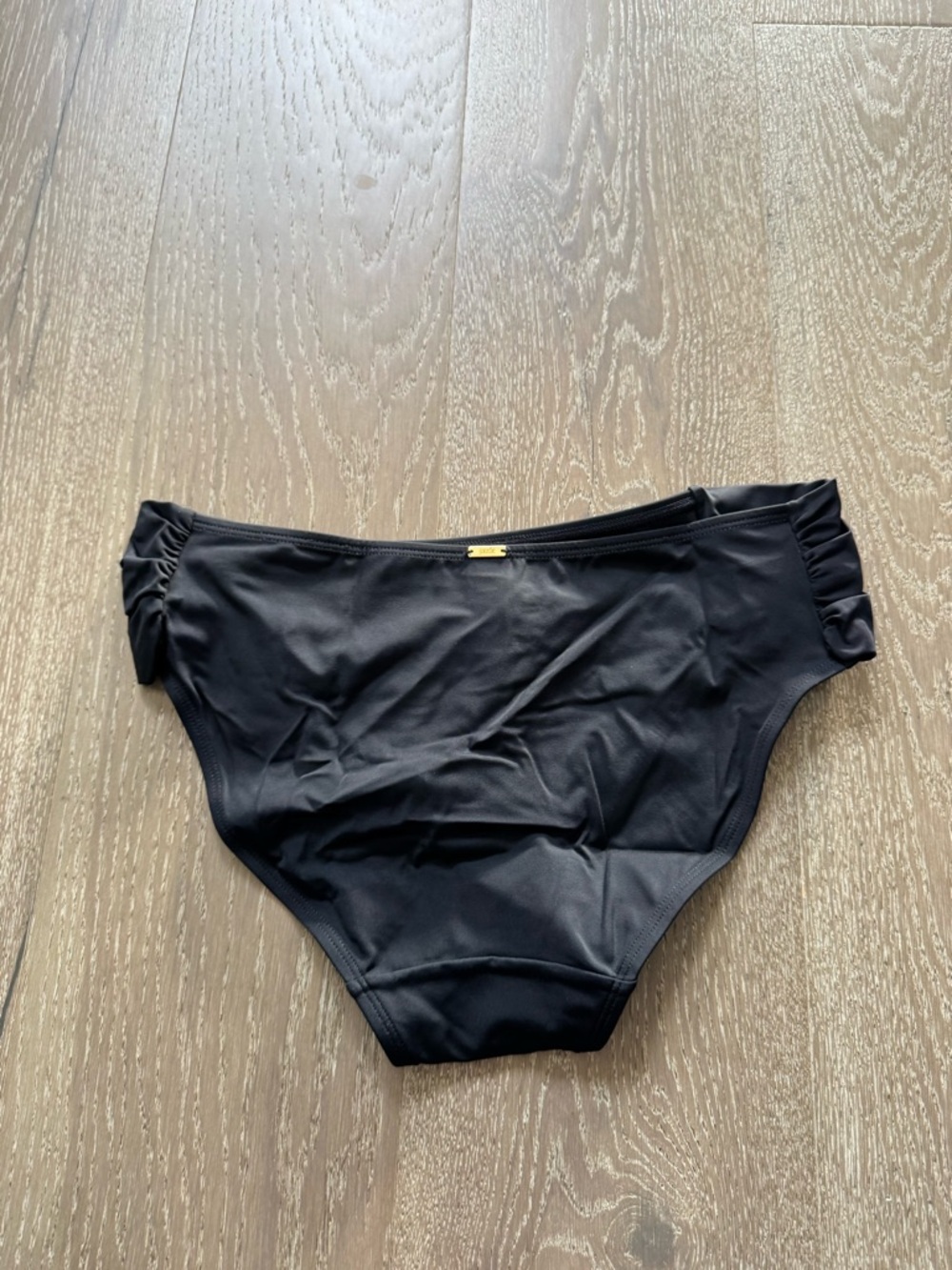 Panache Anya Riva gather black bikini bottoms - Picture 6 of 7